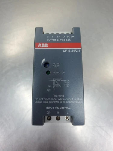 ABB CP-E 24/2.5 Switch Mode Power Supply, 24VDC 2.5A.                      4C-14