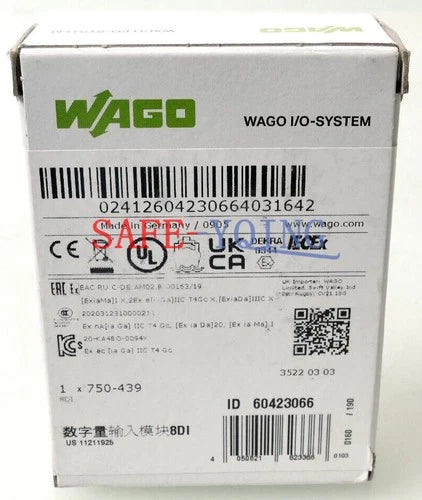 New 1PCS WAGO 750-439 8-channel digital input