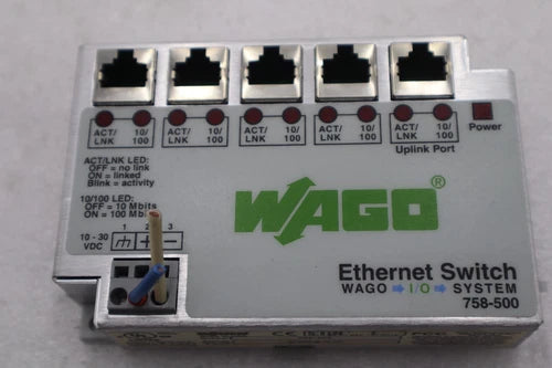 WAGO 758-500 ETHERNET SWITCH STOCK L-286-C
Opens in a new window or tab