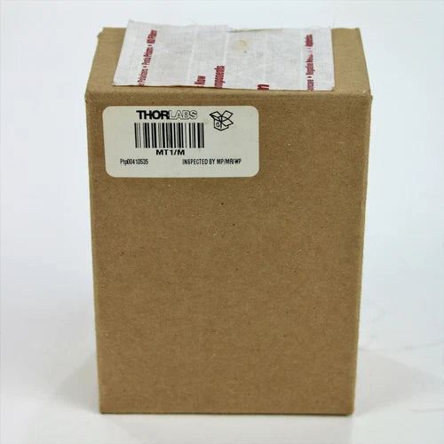 Thorlabs MT1/M einachsiger Verschiebetisch 60 x 60 Mitutoyo Mikrometer 14mm NEU