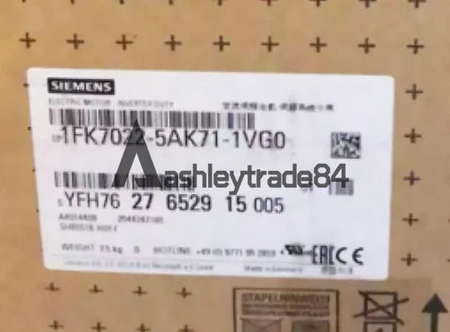 1PCS NEW SIEMENS SERVO MOTOR 1FK7022-5AK71-1VG0