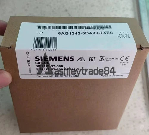 ONE NEW SIEMENS COMMUNICATION PROCESSOR 6AG1342-5DA03-7XE0 6AG1 342-5DA03-7XE0