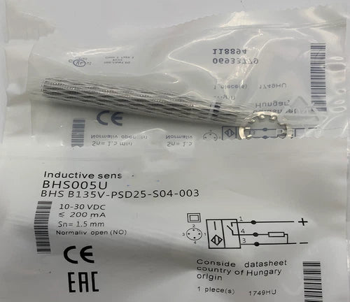One New BALLUFF BHS B135V-PSD25-S04-003 Proximity Sensor