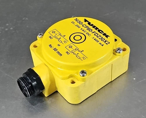 TURCK Ni50-CP80-FDZ30X2 / 20... 250 VAC/DC;  400 mA.                    Loc5E-18