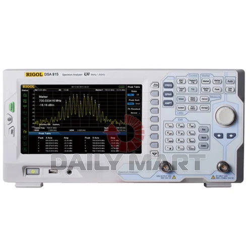 RIGOL DSA815 SPECTRUM ANALYZER ALL-DIGITAL 9 KHZ - 1.5 GHZ NEW