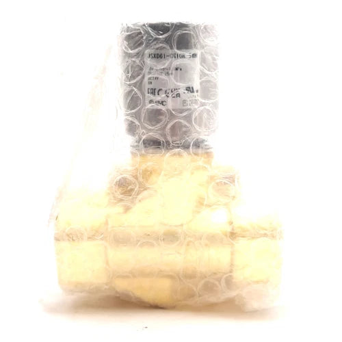 SMC JSXD61-CN10N-5WN Solenoid Valve ?25mm Orifice, 0.03-1.0MPa, 24VDC, 1in NPT