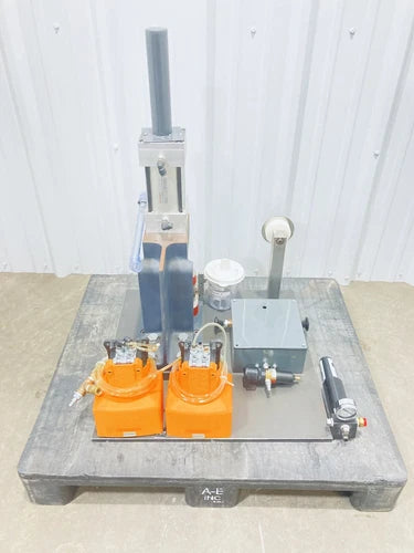 DAKE 901210 ARBOR PRESS FLAPPER GASKET CUTTING STATION SYSTEM