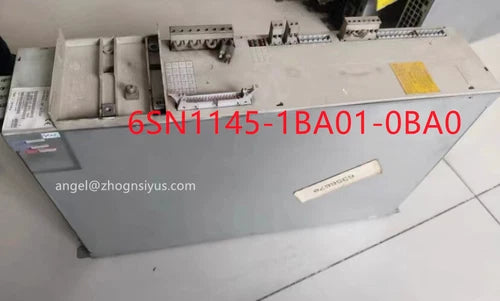 Used 6SN1145-1BA01-0BA0 SIMODRIVE 611 infeed/regenerative feedback module 16/21