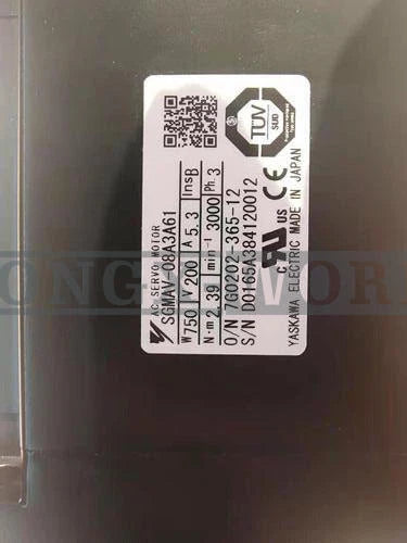 1PCS Used Yaskawa servo motor SGMAV-08A3A61 SGMAV08A3A61