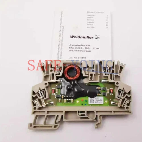 One Weidmuller 8411190000 signal isolator new