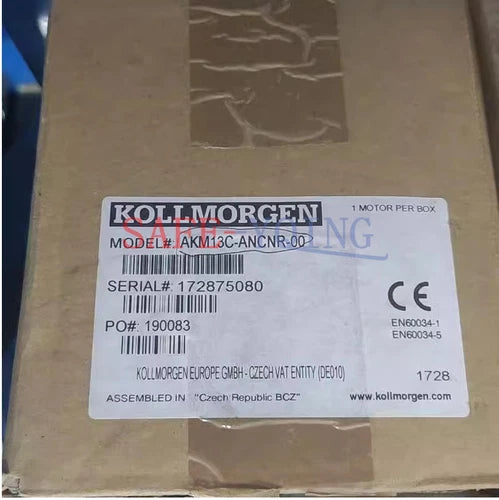 1PC New Kollmorgen AKM13C-ANCNR-00 Servo Motor