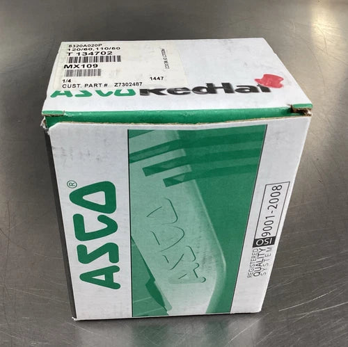 ASCO Red Hat  8320A020P  Solenoid Valve 120/60 110/50       6B-10