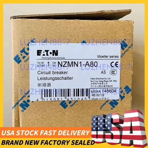 Eaton NZMN1-A80 Circuit Breaker Free Delivery Included
Opens in a new window or tab