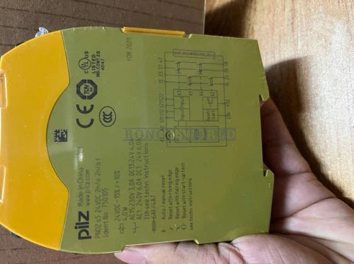 1PC PILZ 750105 PNOZ S5 PLC Module Safety Relay Used