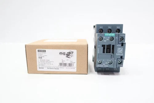 Siemens 3RT2026-1AK60 Ac Contactor 15hp 25a 120v-ac