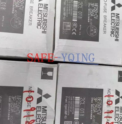 One Mitsubishi NF250-CV Circuit Breaker 3P 225A New