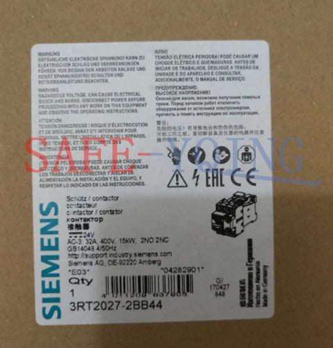 1PC New In Box Siemens 3RT2027-2BB44 Contactor
