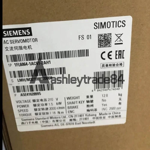 siemens 1FL6064-1AC61-2AH1 servo motor New