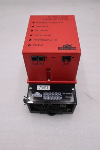 FIREYE BURNER LOGIX TYPE YZ300 INTERLOCK ANNUNCIATOR 120V 50/60HZ STOCK 3715CC
Opens in a new window or tab