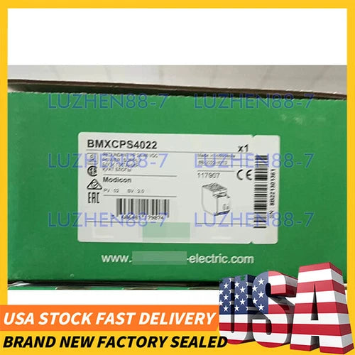 New In Box BMXCPS4022 Schneider Modicon BMX-CPS-4022 Free shipping
Opens in a new window or tab