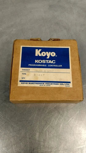 KOYO E-21T KOSTAC PROGRAMMABLE CONTROLLER Isolated AC Output Module BIN#2