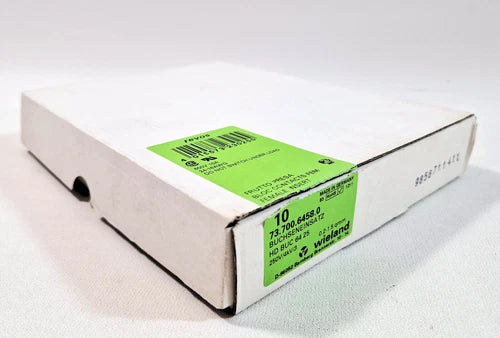 (9,90€/Einheit) 10 St¨¹ck Wieland 73.700.6458.0 Buchseneinsatz HD BUC 64 25
