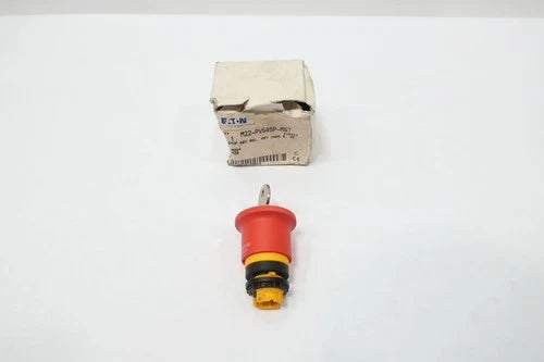 Eaton M22-PVS45P-MS7 Keyed Release Emergency Pushbutton