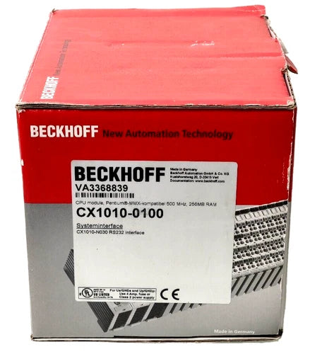 Beckhoff CPU-Modul (CX1010-N000 CX1010-N010 CX1010-N030 CX1100-0002) CX1010-0100