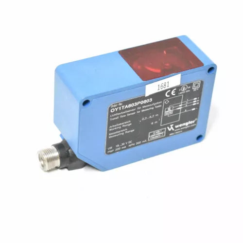 Wenglor Lichtlaufzeitsensor Distanzsensor OY1TA603P0003 18-30VDC -used-