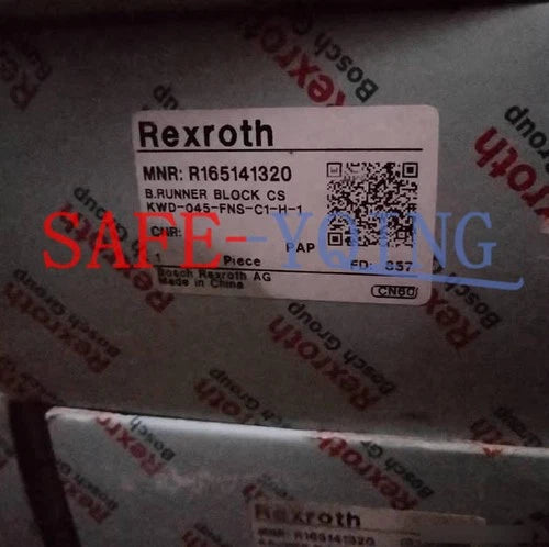 One NEW REXROTH R165141320 RUNNER BLOCK BALL BEARING