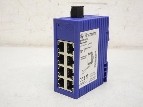 Hirschmann Spider 8TX Rail Switch TOP ZUSTAND