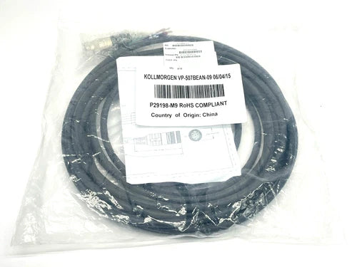 Kollmorgen VP-507BEAN-09 Power Cable 6A 9m Length