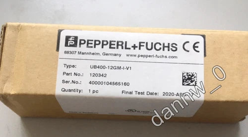 New In Box P+F pepperl+fuchs UB400-12GM-I-V1 120342 Ultrasonic Sensor