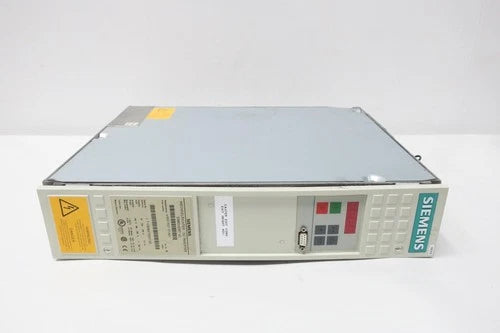 Siemens 6SE7021-0TA61 Simovert Vc Ac Vfd Drive 510-650v-dc 0-500hz 380-480v-ac