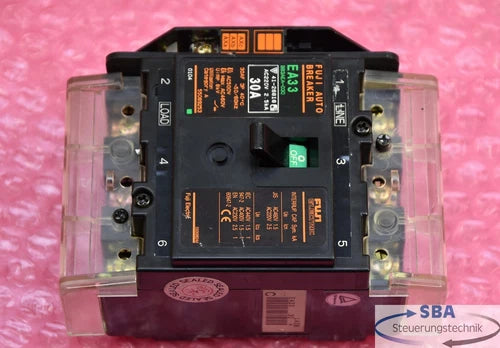 FUJI AutoBreaker Motorschutzschalter EA33 30A mit Auxiliary Switch