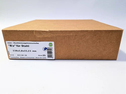 (3,40€/Einheit) 25 St¨¹ck Reca Hochleistungstrennscheiben R/s f¨¹r Stahl