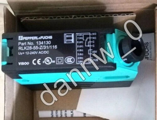 New Genuine Pepperl+Fuchs P+F RLK28-55/31/116 Photoelectric Sensor