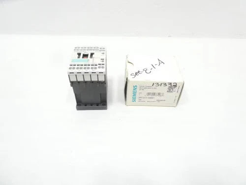 Siemens 3RT1017-2BB41 Power Contactor 24v-dc 20a Amp 7-1/2hp