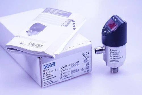 WIKA PSD-4 Electronic Pressure Switch With Display Boxed, New