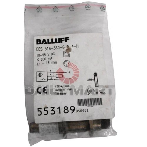NEW BALLUFF BES 516-360-G-S4-H Photoelectric Inductive Proximity Sensor Switch