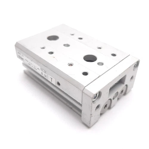 SMC MXS8L-20 Air Slide Table, Bore: 8mm, Stroke: 20mm, 0.15-0.7MPa, M5x0.8
