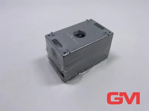 Red Dot Steckdosenkaste IHD3-2 Outlet Box Single Gang Deep 3/4