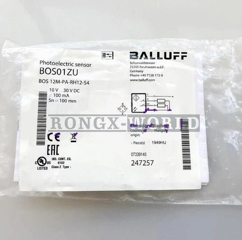 1PCS BALLUFF BOS 12M-PA-RH12-S4 BOS01ZU Sensor NEW