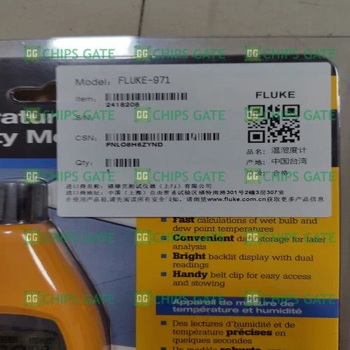 1PCS NEW for Fluke 971 Temperature Humidity Meter