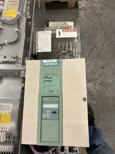 SIEMENS SIMOREG 6RA7018-6FV62-0-Z DC-CONVERTER W/ 6RA7013-2FV62-0 USED