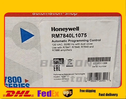 One Honeywell RM7840L1075 Burner Control RM7840L1075 Expedited Shipping