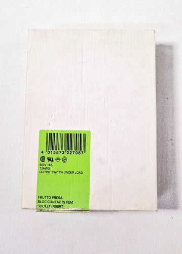 (12,90€/Einheit) 10x Wieland 72.300.1053.0 Buchseneinsatz BAS BUS 10 2,5 69