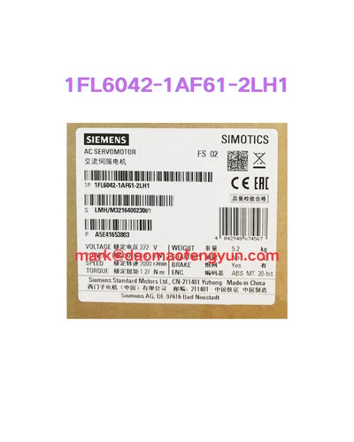 1FL6042-1AF61-2LH1  New SIMOTICS S-1FL6, SH45, TTL£¬Fast Shipping, DHL/FEDEX/UPS