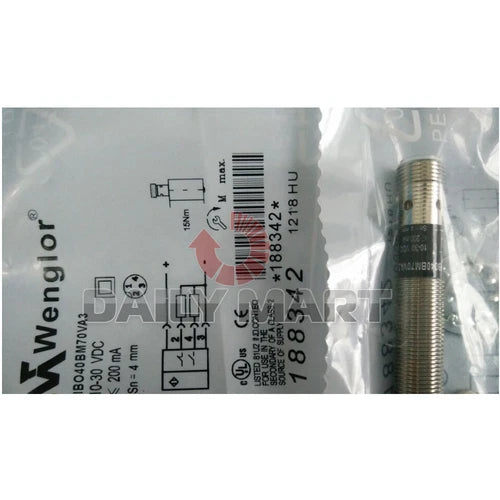 New Wenglor IB040BM70VA3 Inductive Proximity Switch Sensor Flush 10~30VDC 200mA