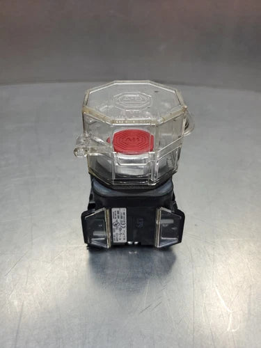 Allen Bradley 800TC-XA Ser. D Red Shuttoff Switch.             4E-16